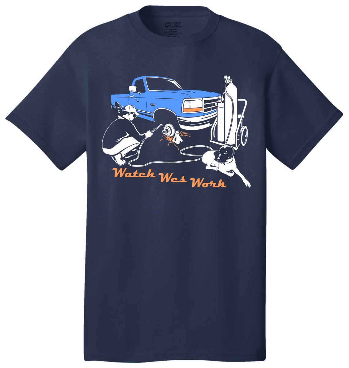 Max on Fire Watch (Blue)