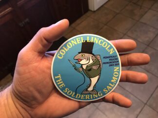 Colonel Lincoln the Soldering Salmon